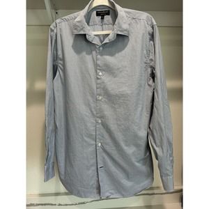 Banana Republic Slim Fit Dress Shirt‎ Size Large Blue